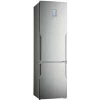 Grade A3 - Moderate Cosmetic Damage - Panasonic Frost Free Stainless Steel Look Freestanding Fridge Freezer