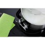 GRADE A3 - Moderate Cosmetic Damage - Miele KM6350 4 Zone 794mm Induction Hob With Stainless Steel Rim