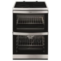 GRADE A2 - AEG 49176V-MN COMPETENCE 60cm Electric Cooker with Ceramic Hob in Stainless steel