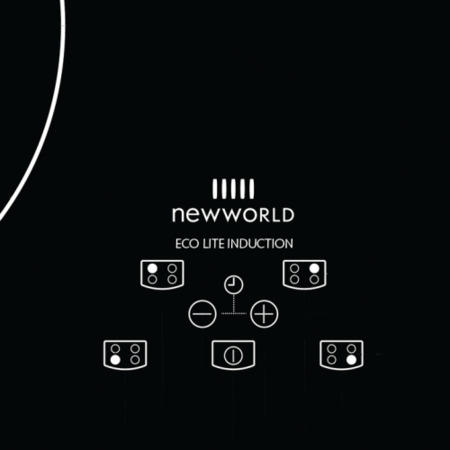 New World IHT601 Black 60cm Four Zone Induction Hob