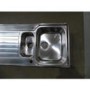 GRADE A3 - Heavy cosmetic damage - GRADE A2 - Minor Cosmetic Damage - Franke ASX651 Ascona 1.5 Bowl Reversible Stainless Steel Sink