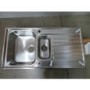 GRADE A3 - Heavy cosmetic damage - GRADE A2 - Minor Cosmetic Damage - Franke ASX651 Ascona 1.5 Bowl Reversible Stainless Steel Sink