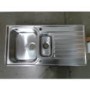 GRADE A3 - Heavy cosmetic damage - GRADE A2 - Minor Cosmetic Damage - Franke ASX651 Ascona 1.5 Bowl Reversible Stainless Steel Sink