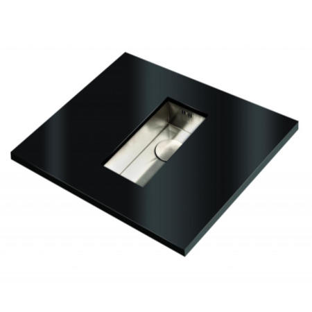 1810 Sink Company Zenuno 0.5 Bowl Stainless Steel Chrome Undermount Kitchen Sink