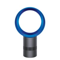 GRADE A1 - As new but box opened - Dyson AM06 12 Inch Desk Fan - Iron and Blue
