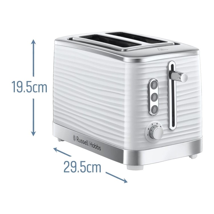Russell Hobbs 24370 Inspire 2 Slice Toaster - White