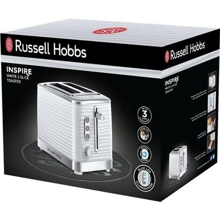 Russell Hobbs 24370 Inspire 2 Slice Toaster - White