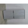 GRADE A2 - Minor Cosmetic Damage - Lec T5039W 50cm Wide Freestanding Fridge Freezer - Silver