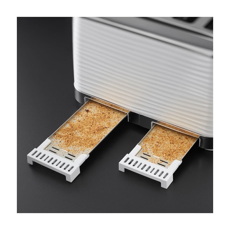 Russell Hobbs 24380 Inspire 4 Slice Toaster - White