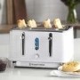 Russell Hobbs 24380 Inspire 4 Slice Toaster - White