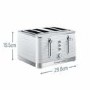 Russell Hobbs 24380 Inspire 4 Slice Toaster - White