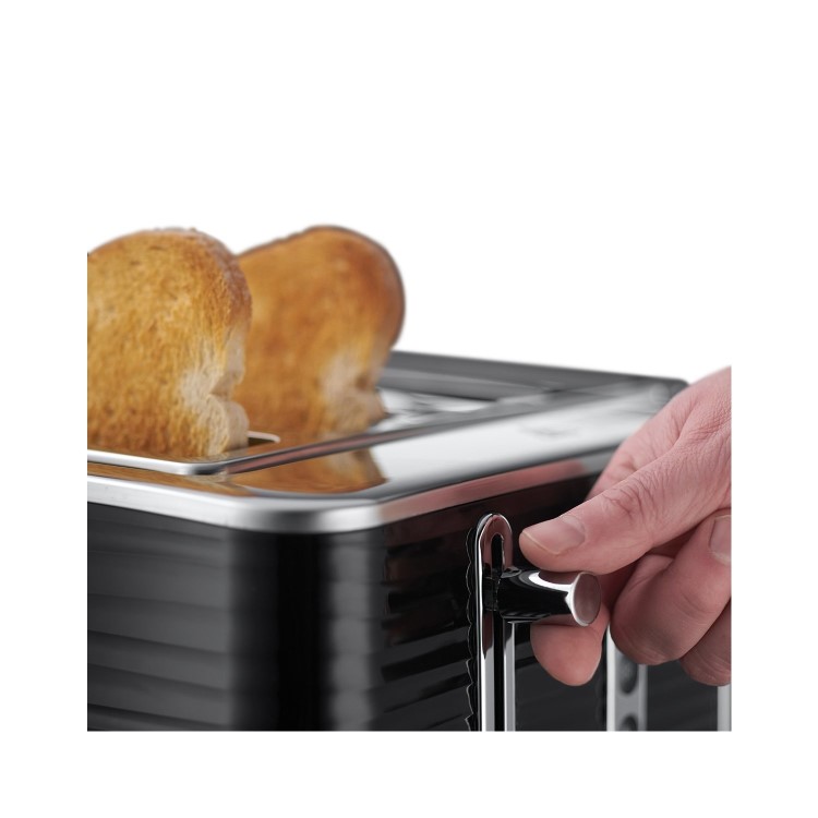 Russell Hobbs 24381 Inspire 4 Slice Toaster - Black