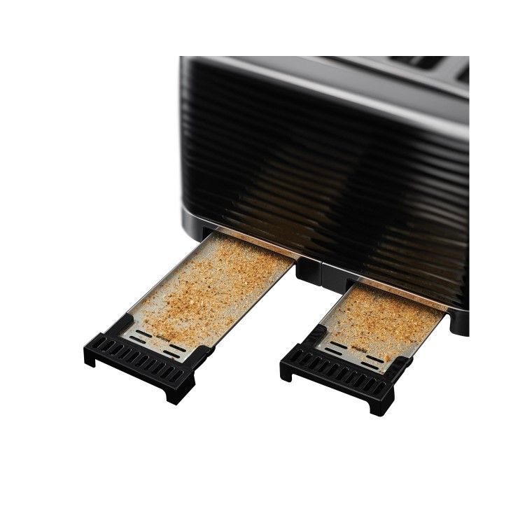Russell Hobbs 24381 Inspire 4 Slice Toaster - Black