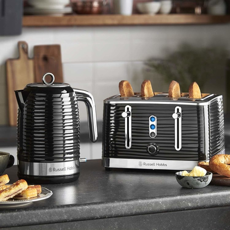 Russell Hobbs 24381 Inspire 4 Slice Toaster - Black