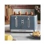 Russell Hobbs 24383 Inspire 4 Slice Toaster - Grey
