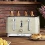Russell Hobbs 24384 Inspire 4 Slice Toaster - Cream