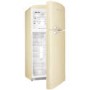 GRADE A1 Smeg Cream 50s Style 80.4 cm Right Hand Hinge Freestanding Fridge Freezer