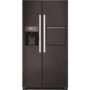CDA PC70BL Black American Style American Fridge Freezer With Homebar