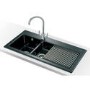 Franke MTK651RBKDP Mythos Ceramic Sink and Tap Designer Pack in Black - RHD