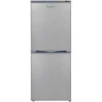 GRADE A2 - Light cosmetic damage - Lec T5039S 50cm Wide Silver Freestanding Fridge Freezer