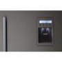 GRADE A2 - Minor Cosmetic Damage - Fisher & Paykel E522BRXFDU2 23469 79cm Wide Flat Door Right Hand Hinge Freestanding Fridge Freezer With Slim-depth Water Dispenser In EZKleen Stainless Steel