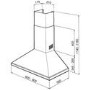 Smeg KSED62X 60cm Chimney Cooker Hood Stainless Steel