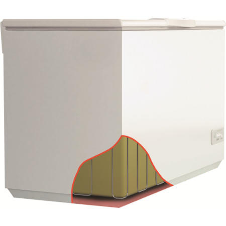 GRADE A3 - Moderate Cosmetic Damage - Zanussi ZFC627WAP 263L A Plus Static Chest Freezer - White - 3 Only To Clear