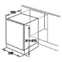 CDA WC600 15 Place Fully Integrated Dishwasher