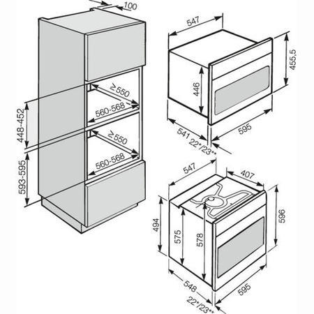 GRADE A2 - Light cosmetic damage - Miele H5040BMCLST 45cm High Combination Microwave Oven