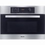 GRADE A2 - Light cosmetic damage - Miele H5040BMCLST 45cm High Combination Microwave Oven