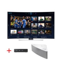 Samsung UE55HU8500 55 Inch 4K Ultra HD 3D Curved LED TV and Wireless Multiroom Audio Speaker bundle