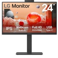 LG 24BA850 24" IPS Full HD 100Hz Height-Adjustable Webcam USB-C Monitor LG 24BA850 24" IPS Full HD 100Hz Height-Adjustable Webcam USB-C Monitor