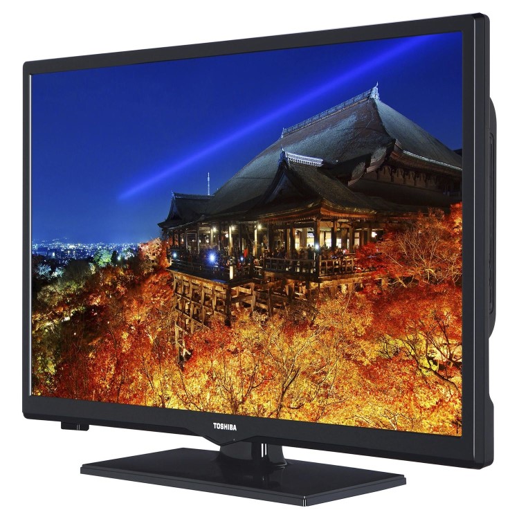 Toshiba 24D1633DB 24" 720p HD Ready LED TV with Built-in DVD Player and Freeview HD