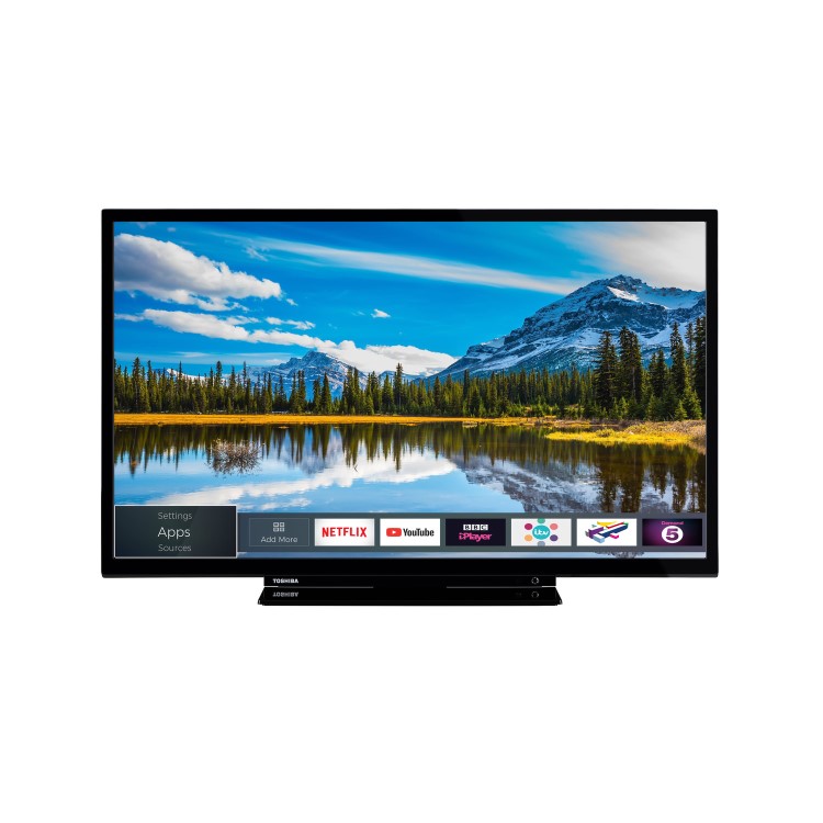 GRADE A2 - Toshiba 24W2863DB 24" HD Ready LED Smart TV with 3 Year warranty