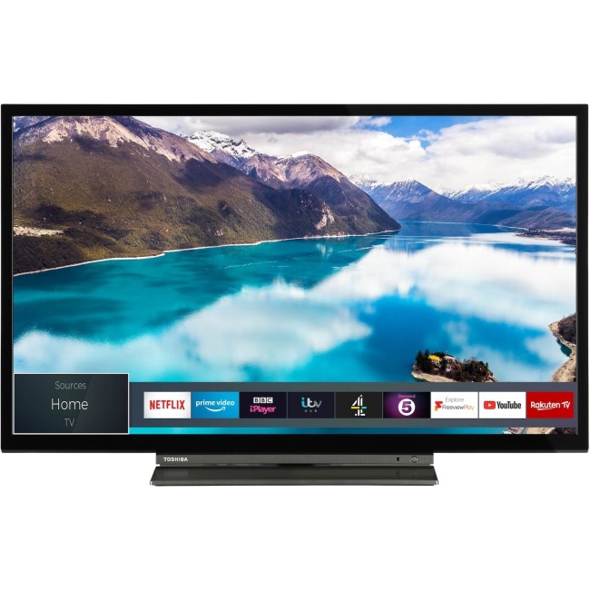 Toshiba 24WL3A63DB 24" HD Ready Smart LED TV with Freeview Play