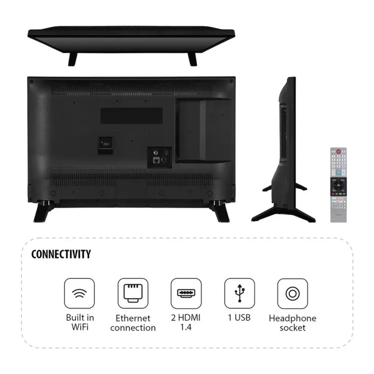 Toshiba 24 Inch Smart HD DLED Freely TV