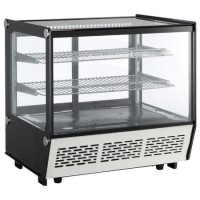 Hamoki IMT-120Z Premium Countertop Food Dnd Drink Display Chiller 120ltr Square Front