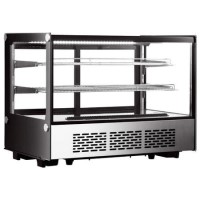 Hamoki iMT-120F Premium Countertop Food and Drink Display Chiller 120ltr Square Front