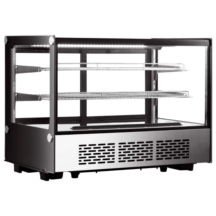 Hamoki iMT-120F Premium Countertop Food and Drink Display Chiller 120ltr Square Front