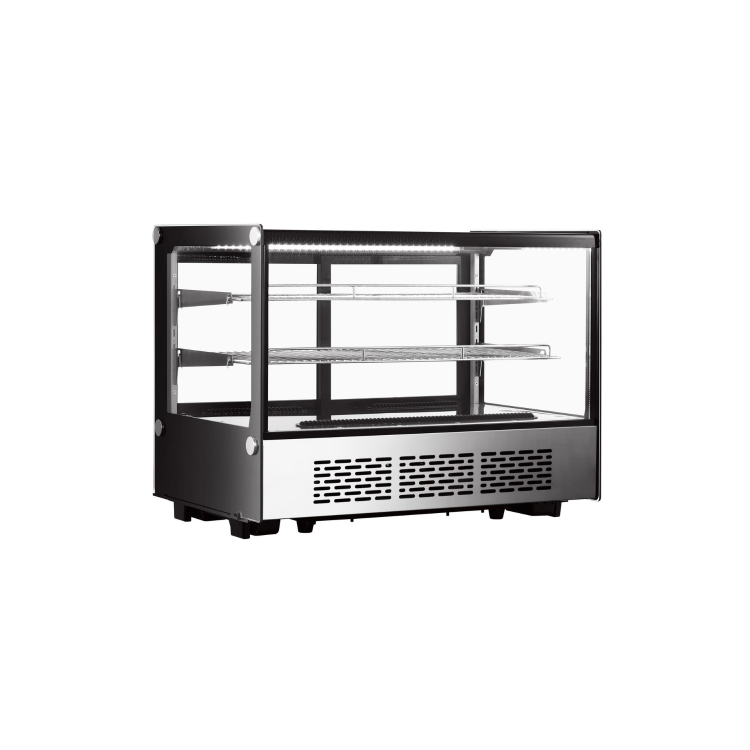 Hamoki iMT-120F Premium Countertop Food and Drink Display Chiller 120ltr Square Front