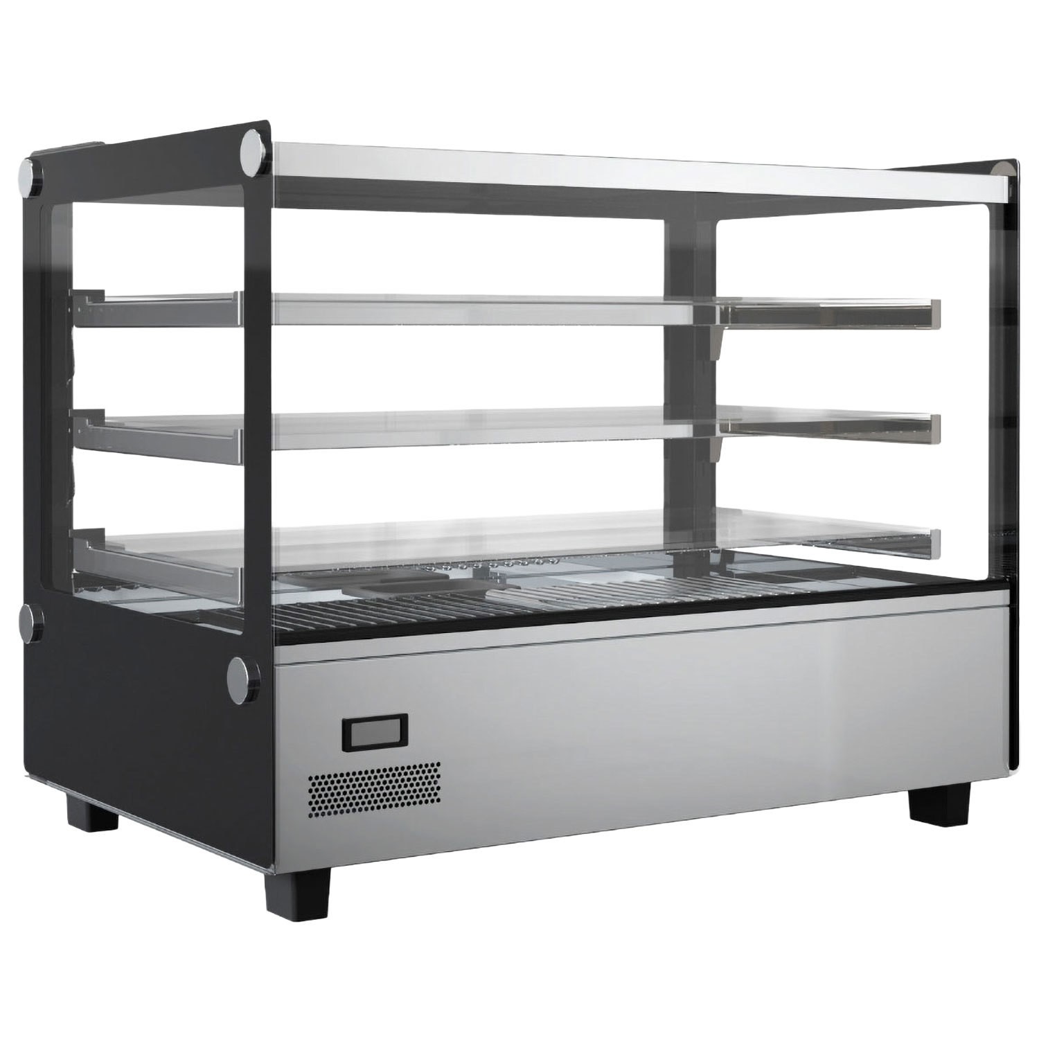 Hamoki H-iMT-120F Heated Countertop Display 120 Ltr Square Glass