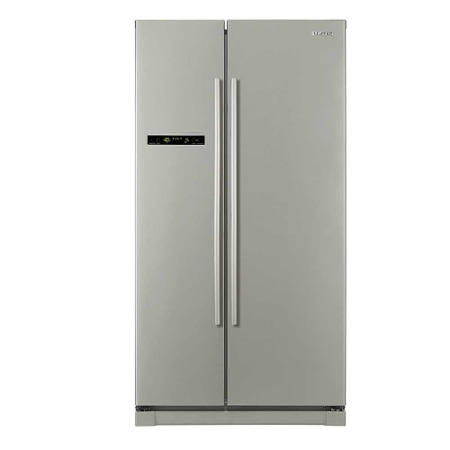 GRADE A2 - Light cosmetic damage - Samsung RSA1SHPN A-series Platinum Inox Side By Side Fridge Freezer