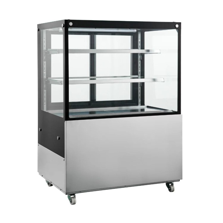 Hamoki Heated Display Cabinet - 330 Ltr, 3 Shelves, 900mm Wide