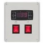 Hamoki Heated Display Cabinet - 330 Ltr, 3 Shelves, 900mm Wide