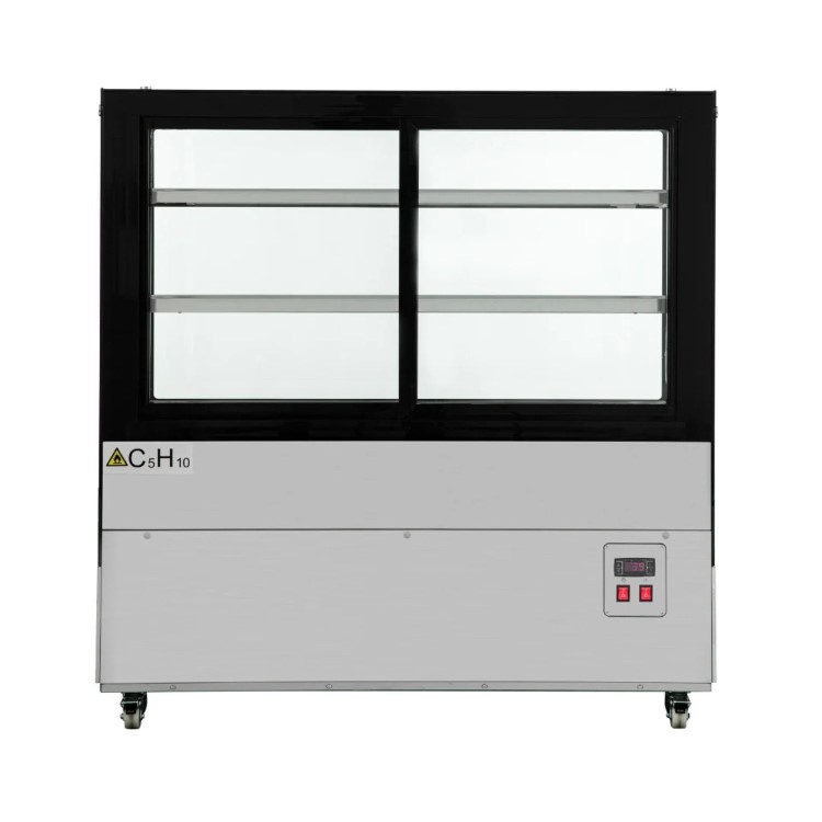 Hamoki Heated Display Cabinet - 700 Ltr, 3 Shelves, 1800mm Wide
