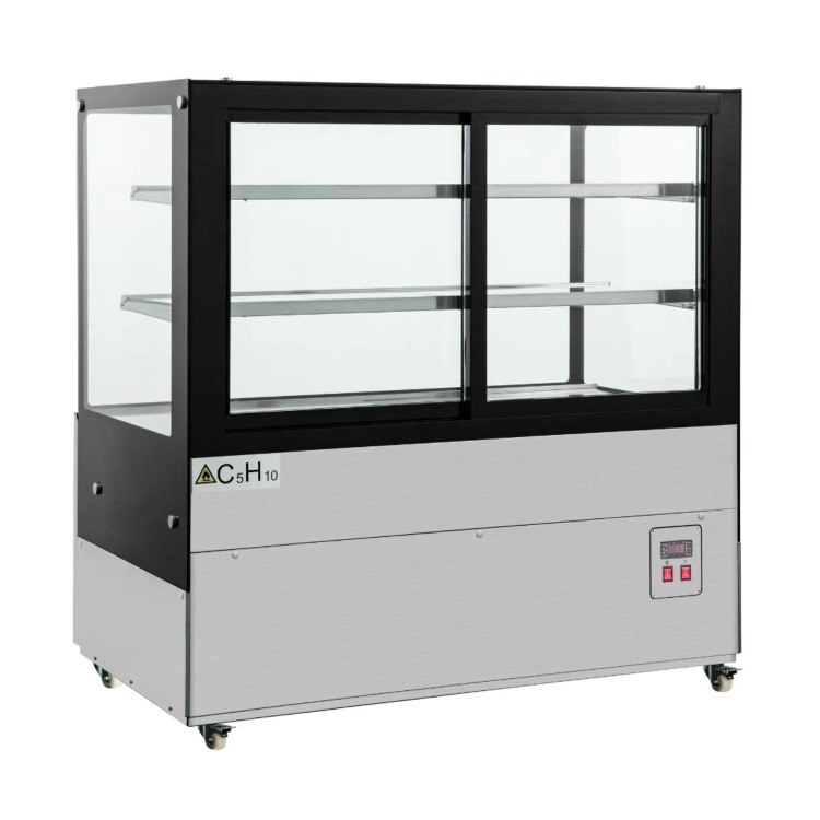 Hamoki Heated Display Cabinet - 700 Ltr, 3 Shelves, 1800mm Wide