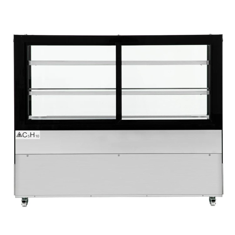 Hamoki Heated Display Cabinet - 580 Ltr, 3 Shelves, 1500mm Wide