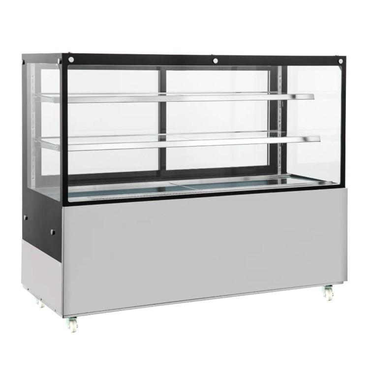 Hamoki Heated Display Cabinet - 580 Ltr, 3 Shelves, 1500mm Wide