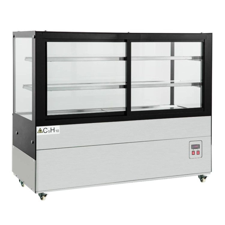 Hamoki Heated Display Cabinet - 580 Ltr, 3 Shelves, 1500mm Wide