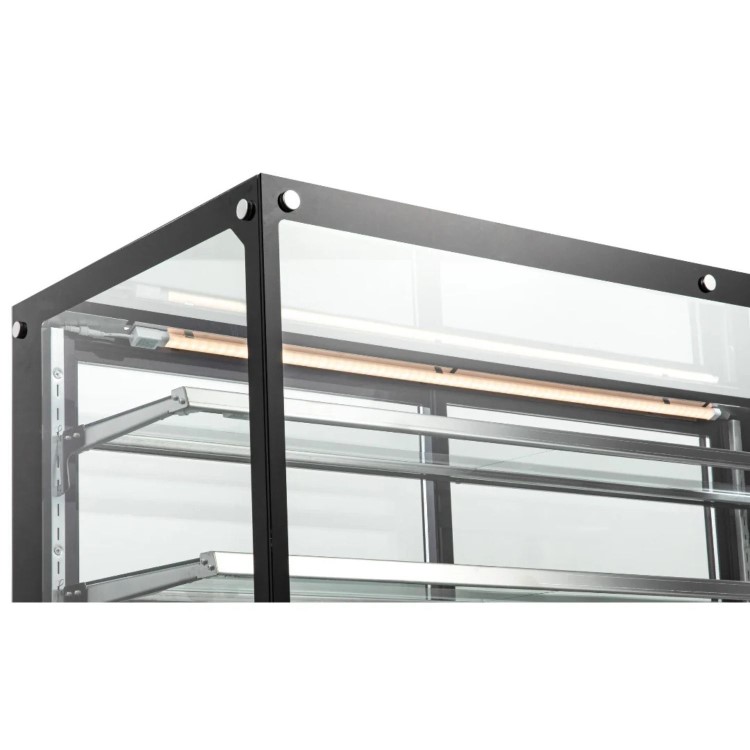 Hamoki Heated Display Cabinet - 580 Ltr, 3 Shelves, 1500mm Wide